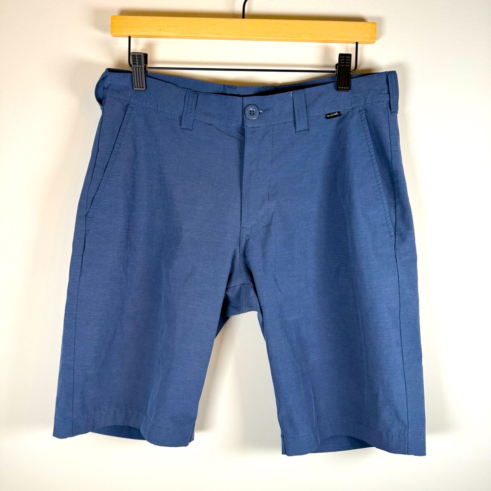 Travis Mathew Men's Beck Classic Golf Shorts Navy Blue Athleisure Sporty Size 30